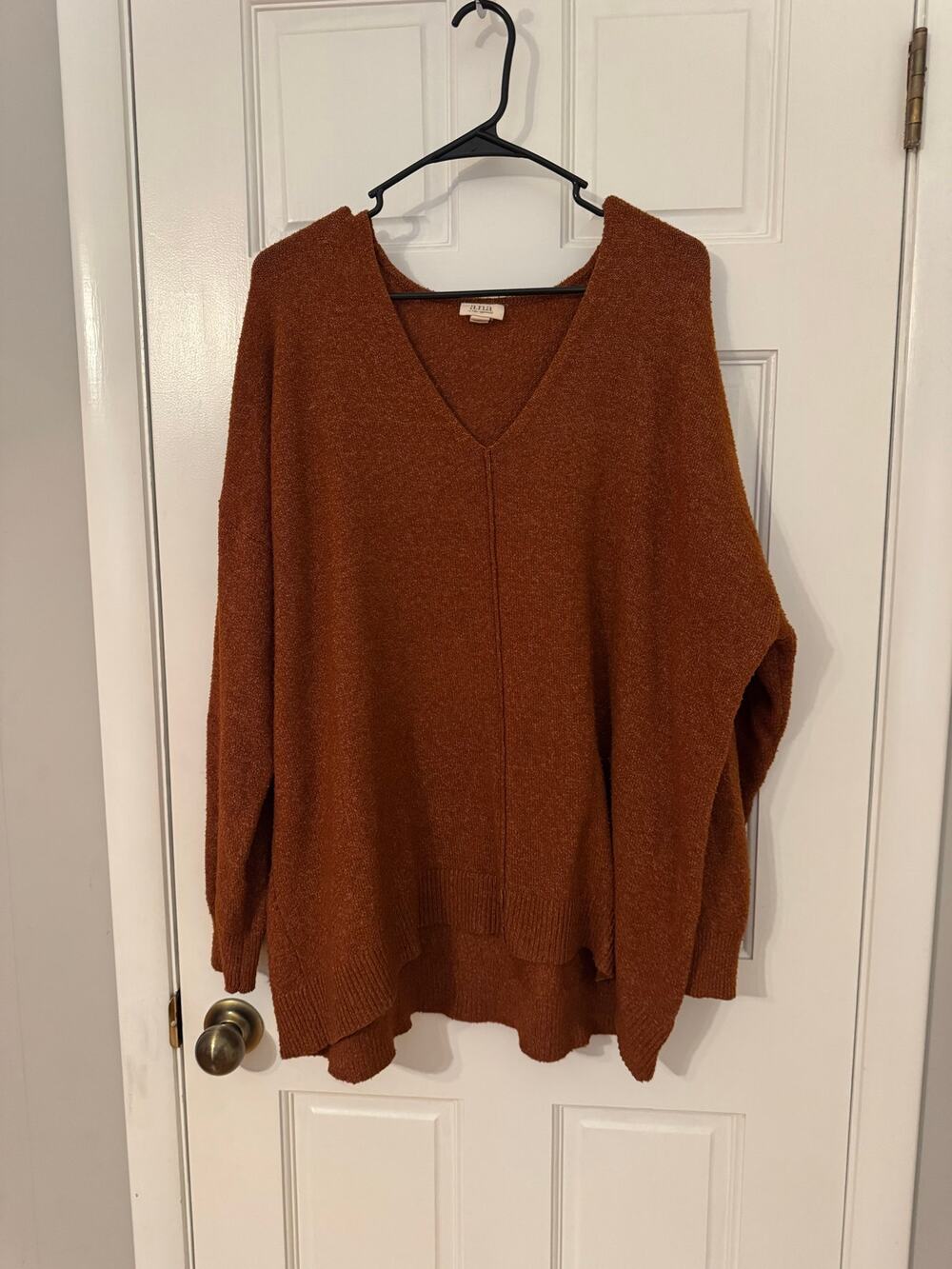 A New Approach v neck sweater